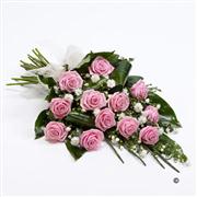 Classic Pink Rose Sheaf