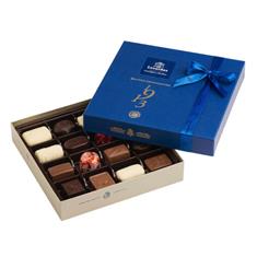 16 pc Blue Heritage Leonidas Chocolates